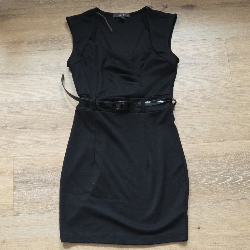 Little Black Dress Forever 21 Belted Mini Dress